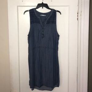 Worn only once- Maurice’s size L denim dress